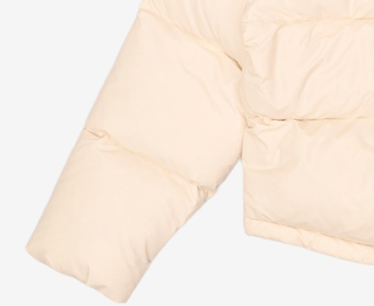 마리떼 프랑소와 저버(MARITHÉ + FRANҪOIS GIRBAUD) W BASIC DUCK DOWN CROP PUFFER ivory M