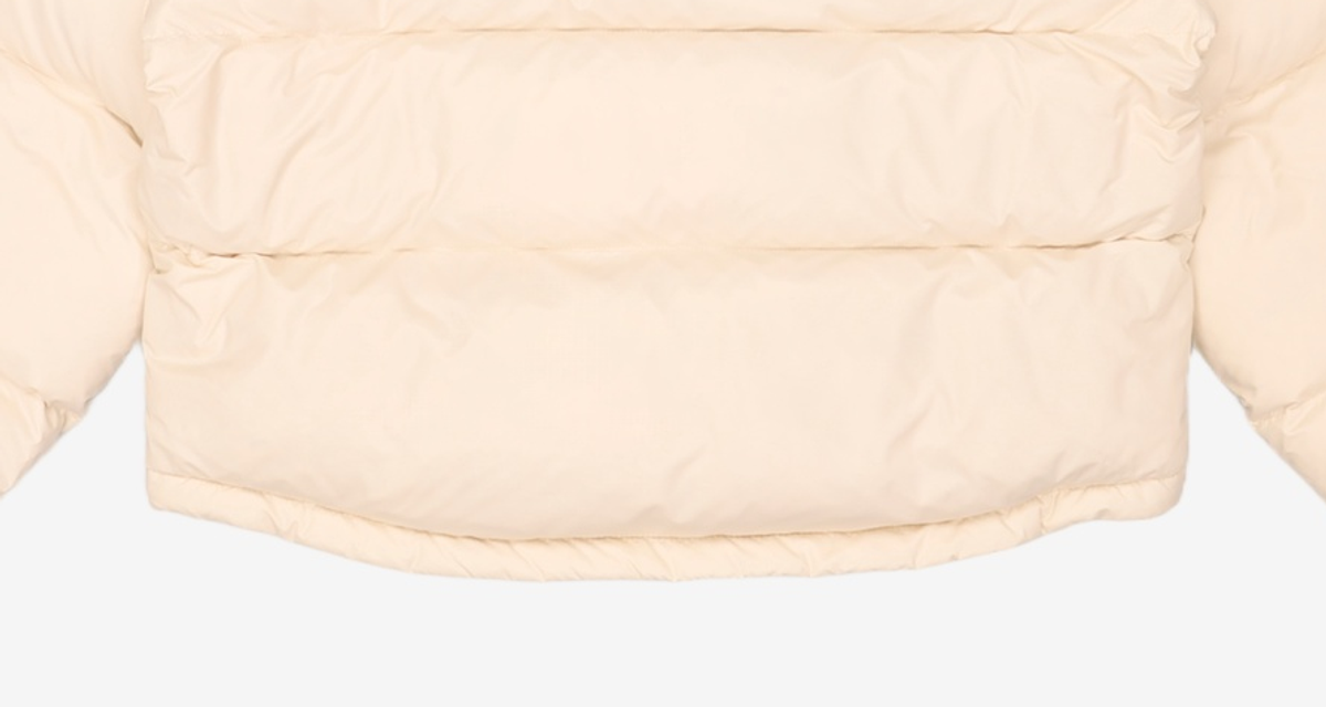마리떼 프랑소와 저버(MARITHÉ + FRANҪOIS GIRBAUD) W BASIC DUCK DOWN CROP PUFFER ivory M