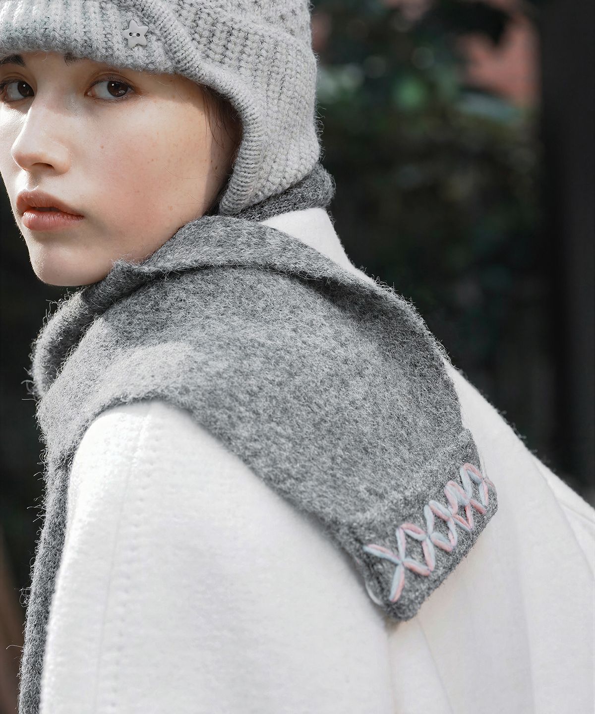 락피쉬웨더웨어(ROCKFISH WEATHERWEAR) HAND STITCH SCARF - 4 colors