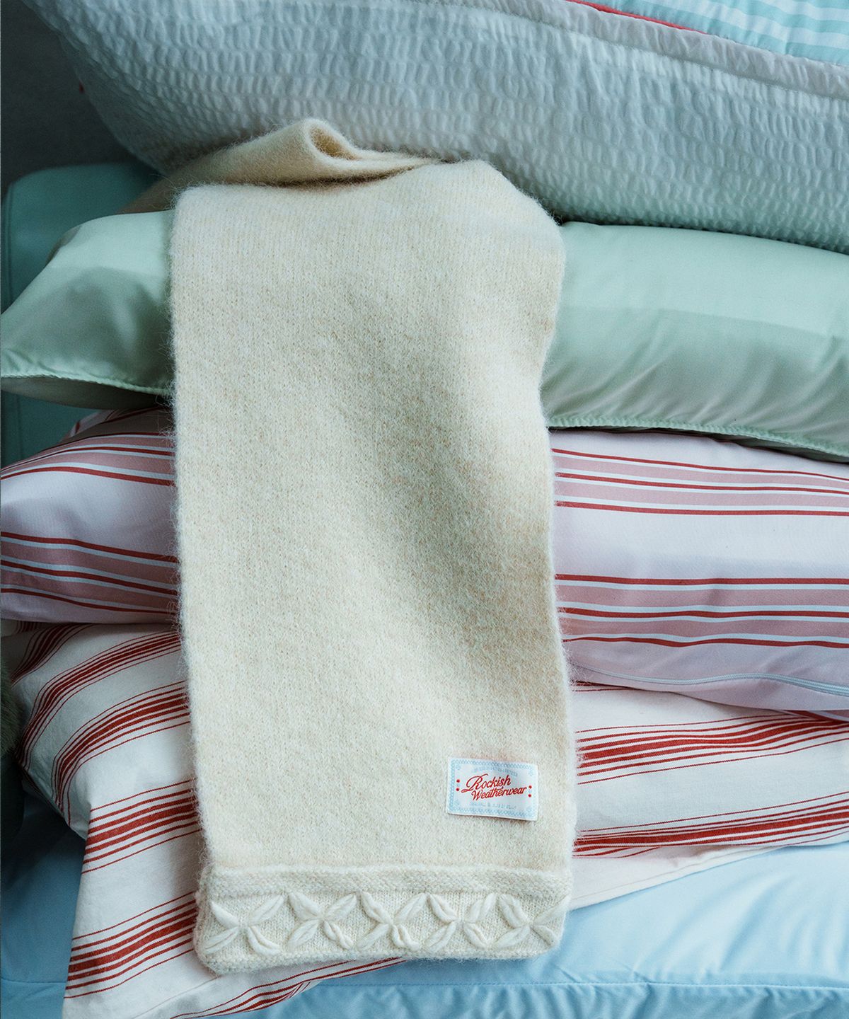락피쉬웨더웨어(ROCKFISH WEATHERWEAR) HAND STITCH SCARF - 4 colors