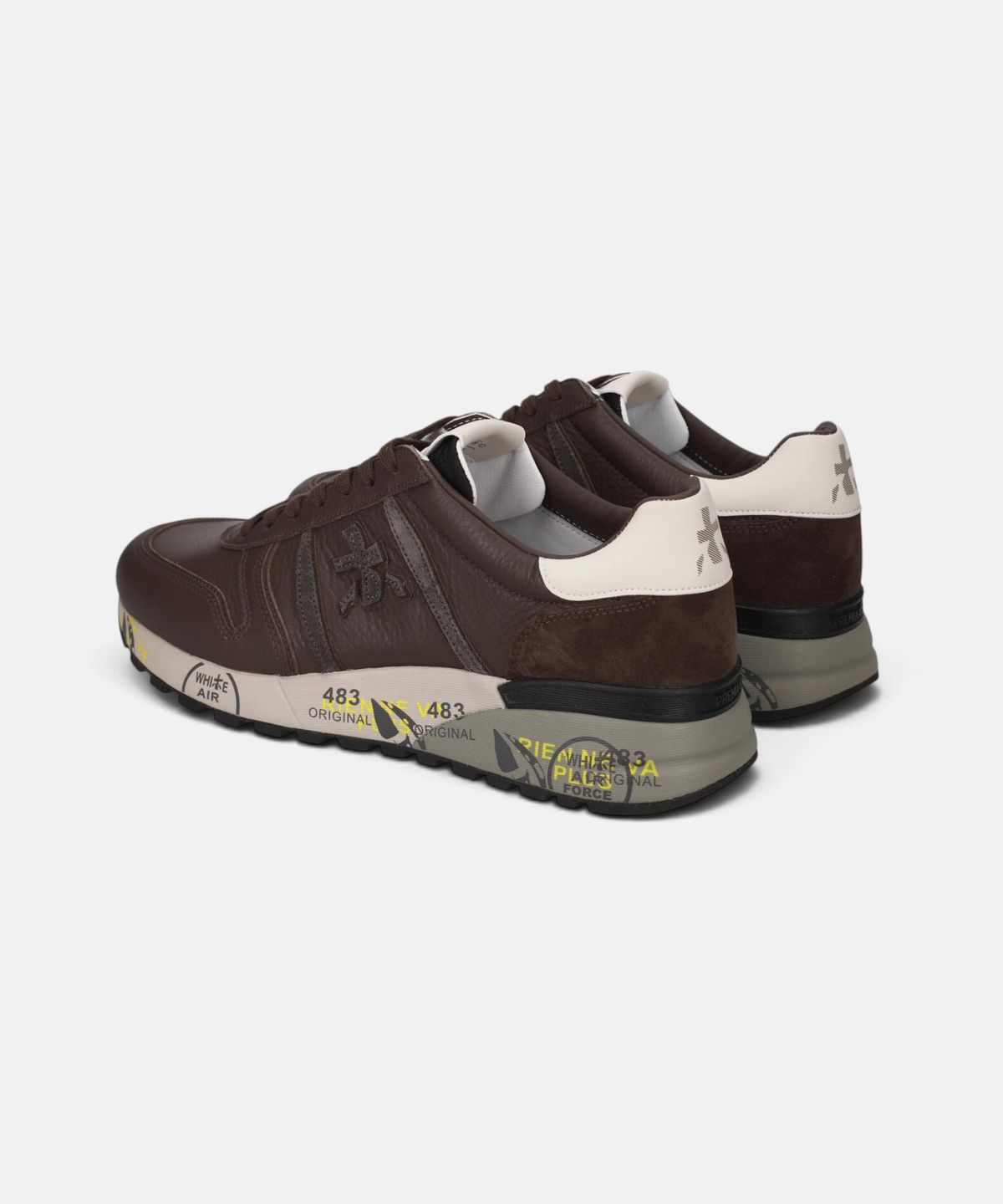 프리미아타(PREMIATA) [26FW][LANDER] 진한 브라운 남성 랜더 스니커즈