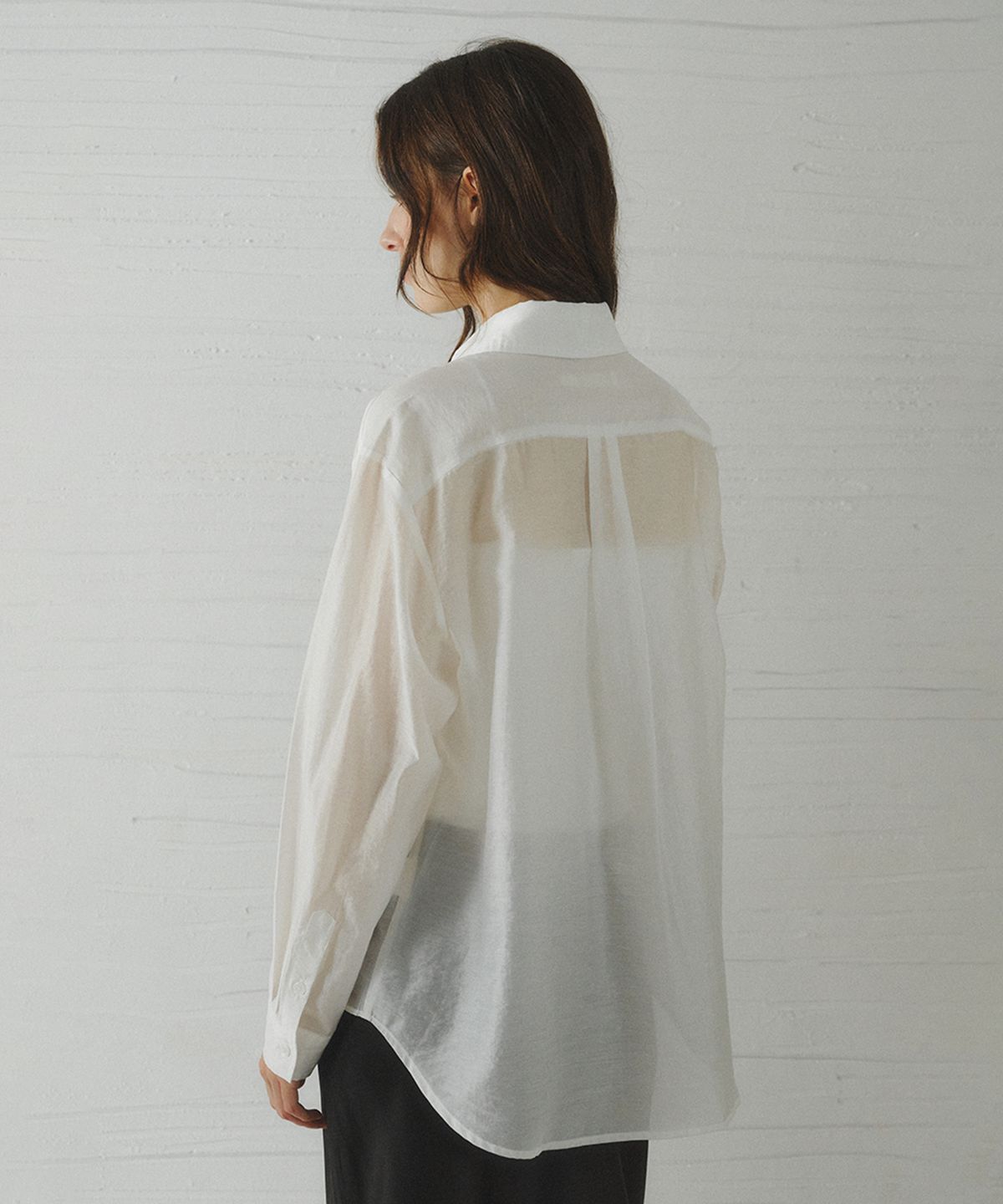 르니나(LENINA) POLAVI out-pocket lyocell shirt_WHITE