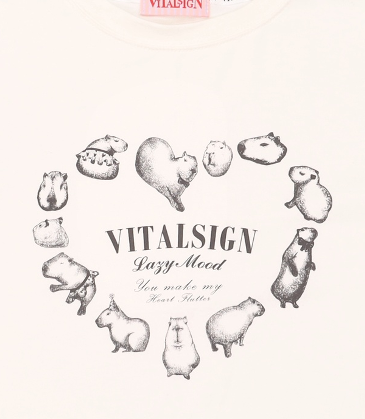 바이탈싸인(VITALSIGN) 반소매 티셔츠 FREE