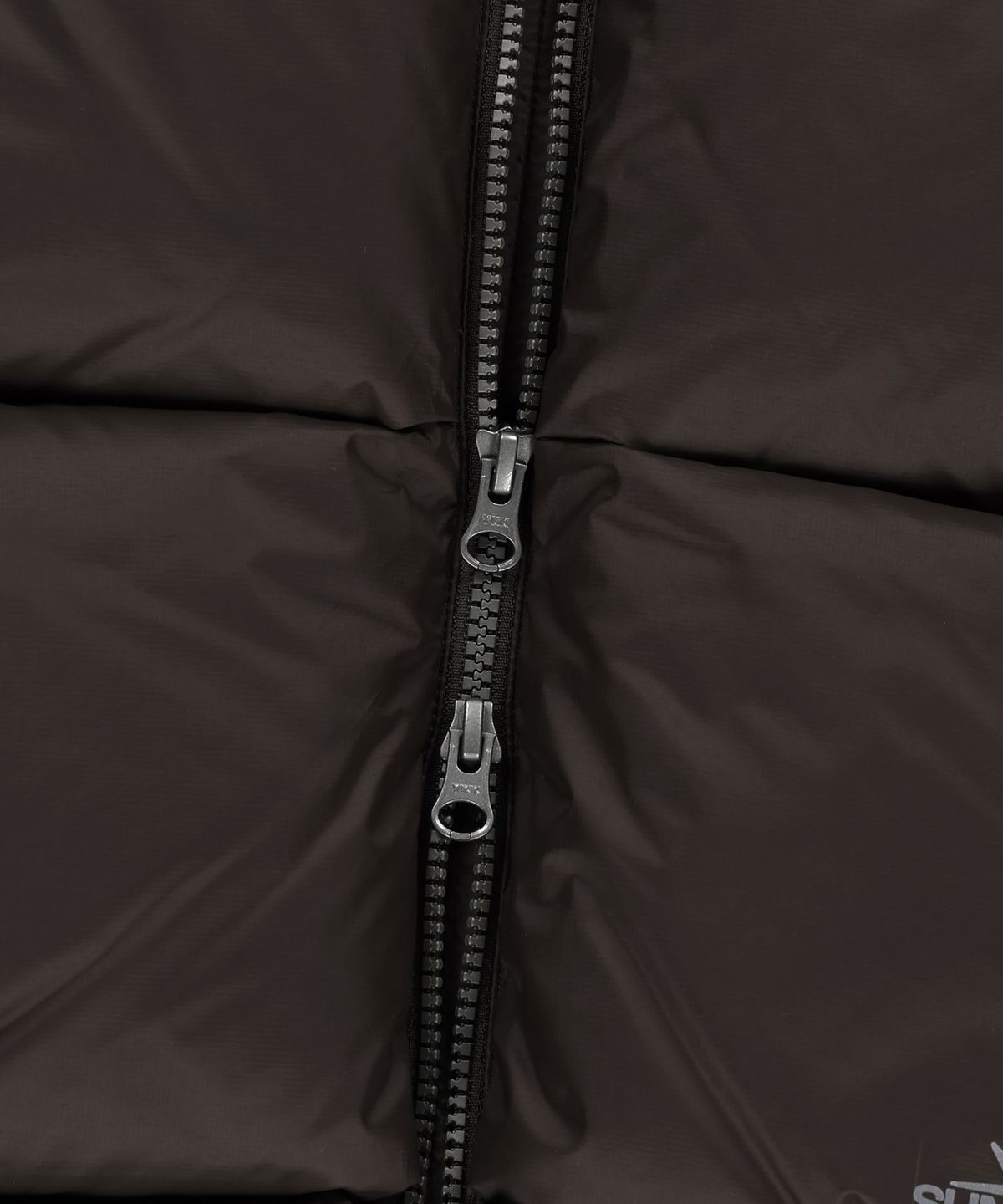 썬러브투어(SUNLOVETOUR) Toray Slice Down Jacket Brown