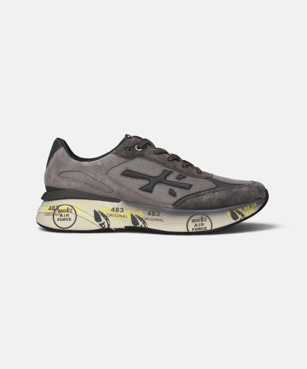 프리미아타(PREMIATA) [26FW][MOERUN] 탁한 카키 남성 모에런 스니커즈