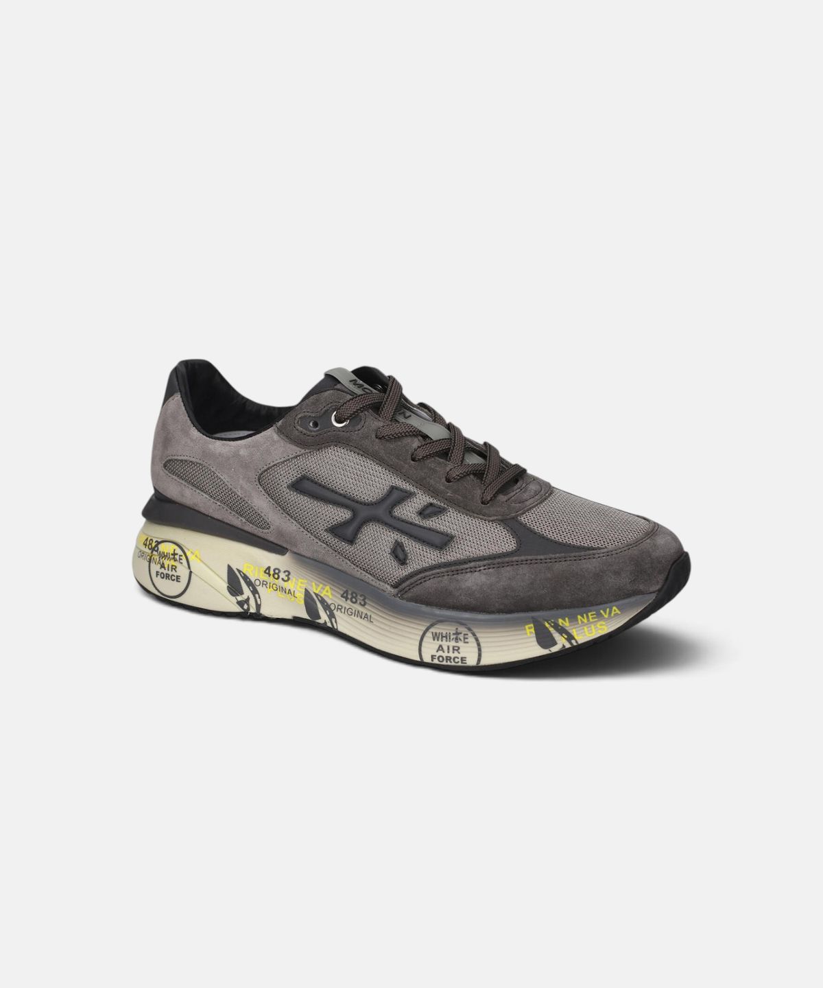 프리미아타(PREMIATA) [26FW][MOERUN] 탁한 카키 남성 모에런 스니커즈