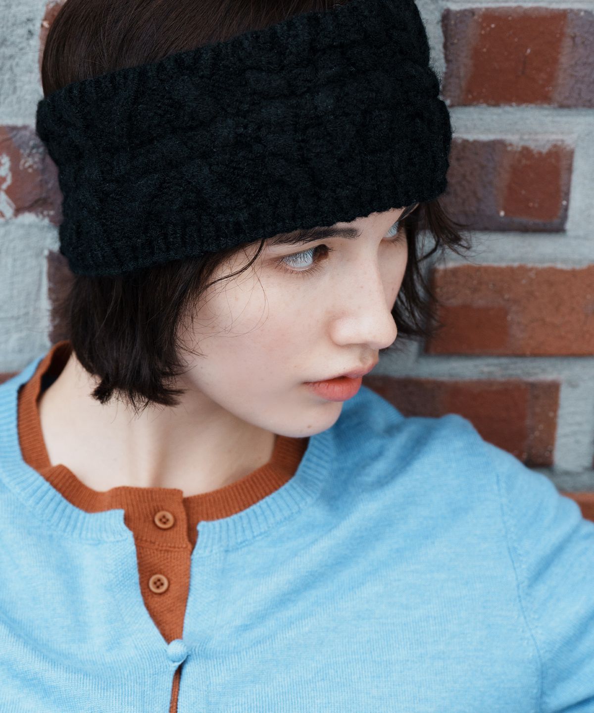 락피쉬웨더웨어(ROCKFISH WEATHERWEAR) HEART CABLE HAIRBAND & NECK WARMER - 4 colors