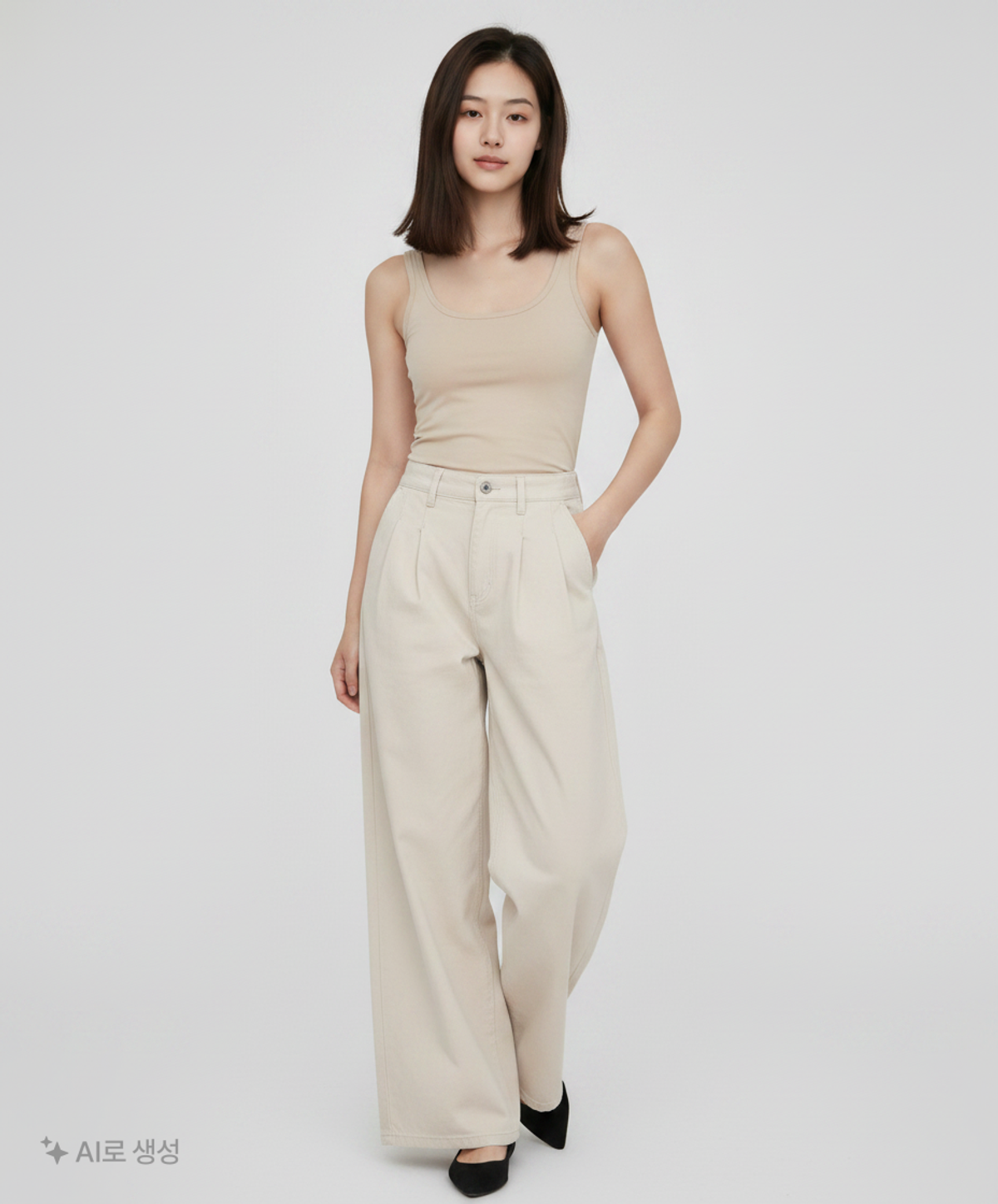 무신사 스탠다드(MUSINSA STANDARD) 코튼 팬츠 26