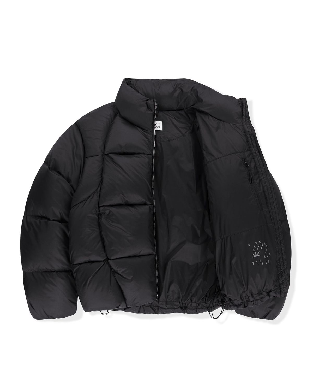 썬러브투어(SUNLOVETOUR) Toray Slice Down Jacket Black