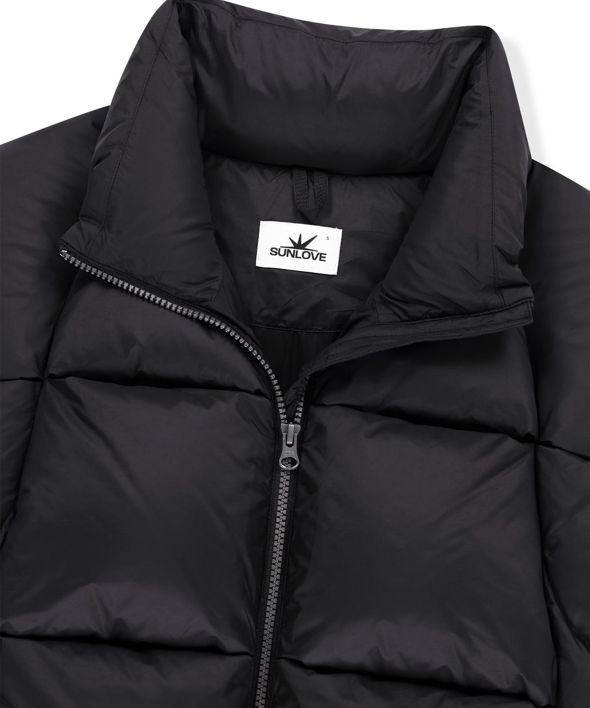 썬러브투어(SUNLOVETOUR) Toray Slice Down Jacket Black