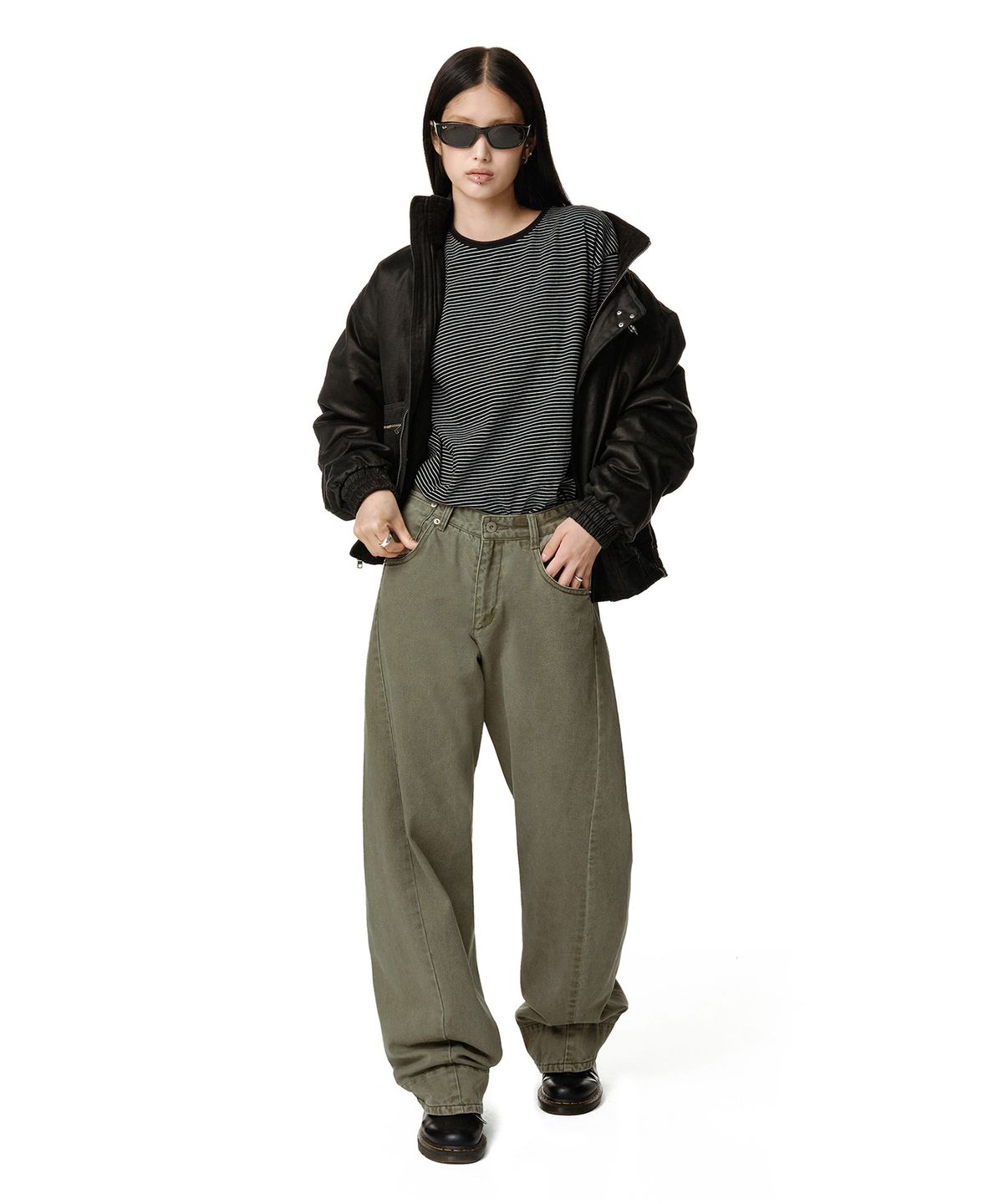 데케트 우먼(DECET WOMEN) Engineered Pants DCWPT033KHAKI