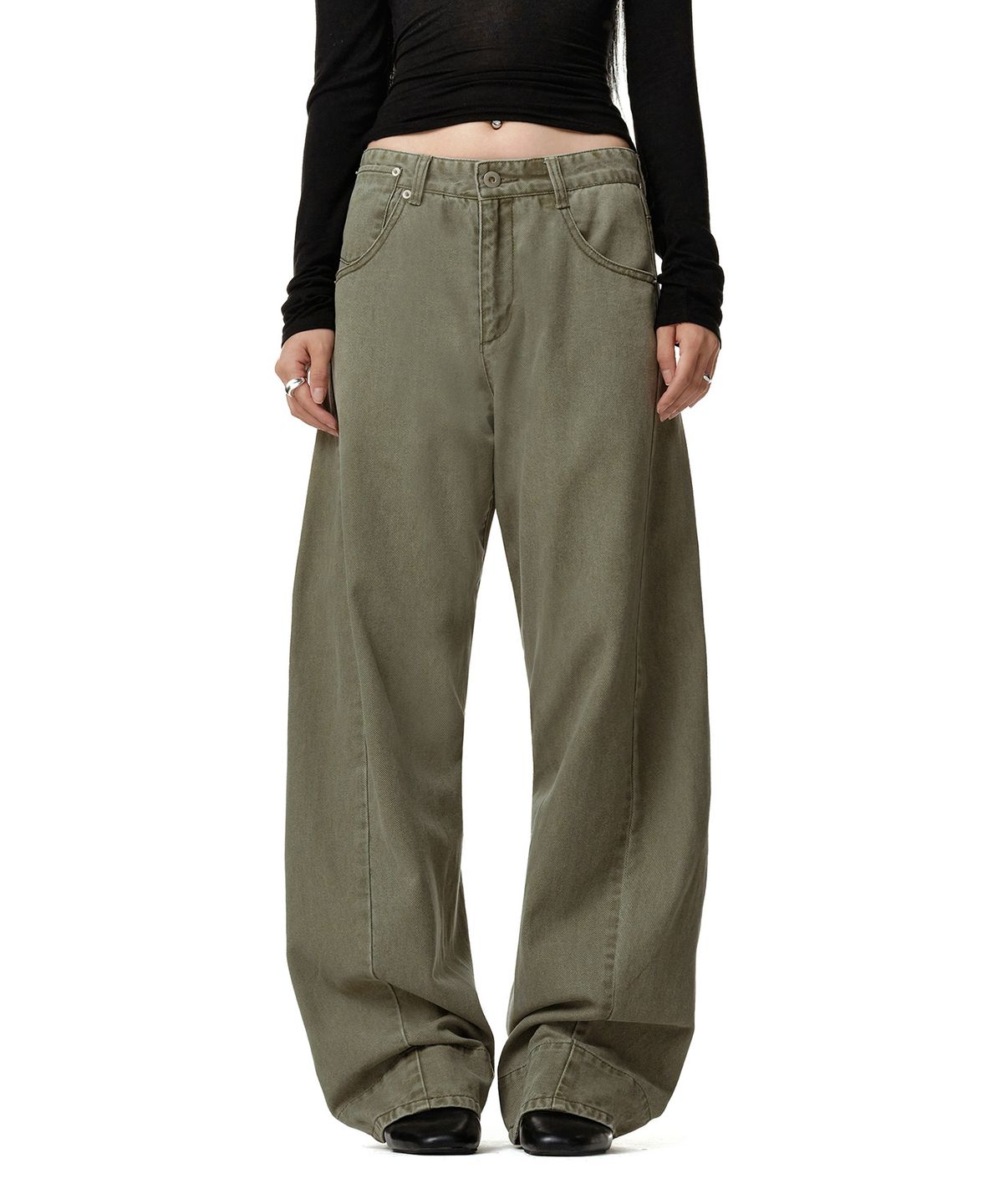 데케트 우먼(DECET WOMEN) Engineered Pants DCWPT033KHAKI