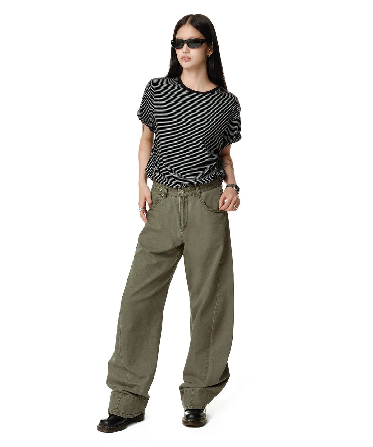 데케트 우먼(DECET WOMEN) Engineered Pants DCWPT033KHAKI