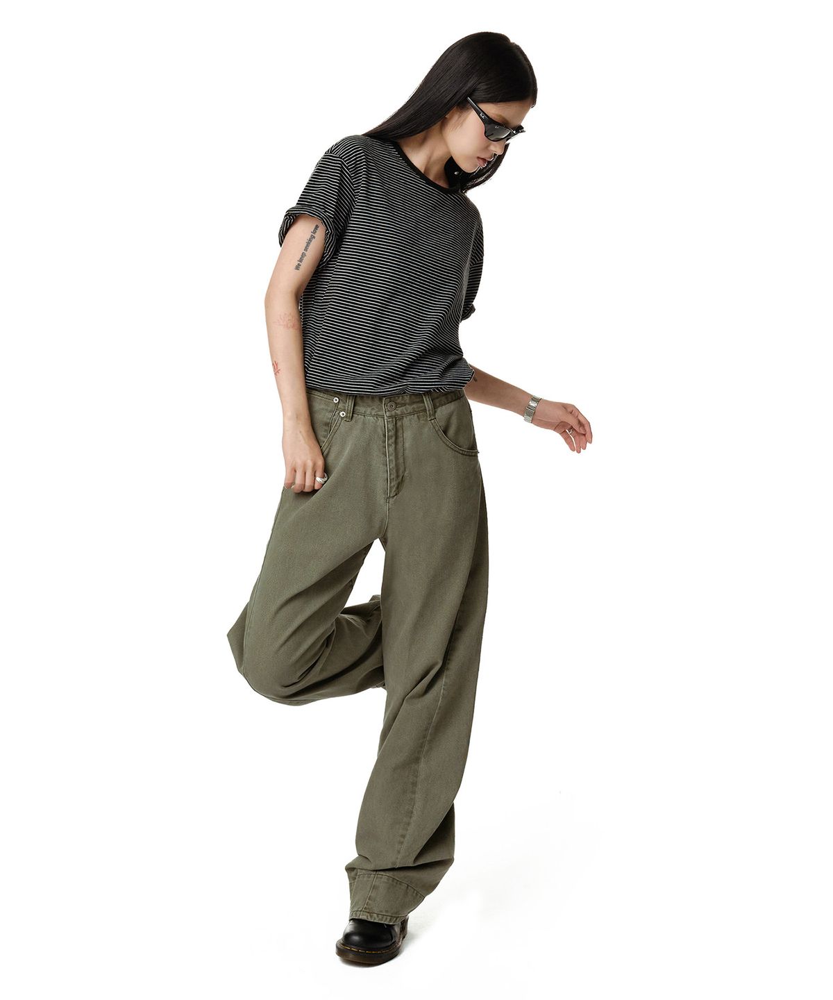 데케트 우먼(DECET WOMEN) Engineered Pants DCWPT033KHAKI