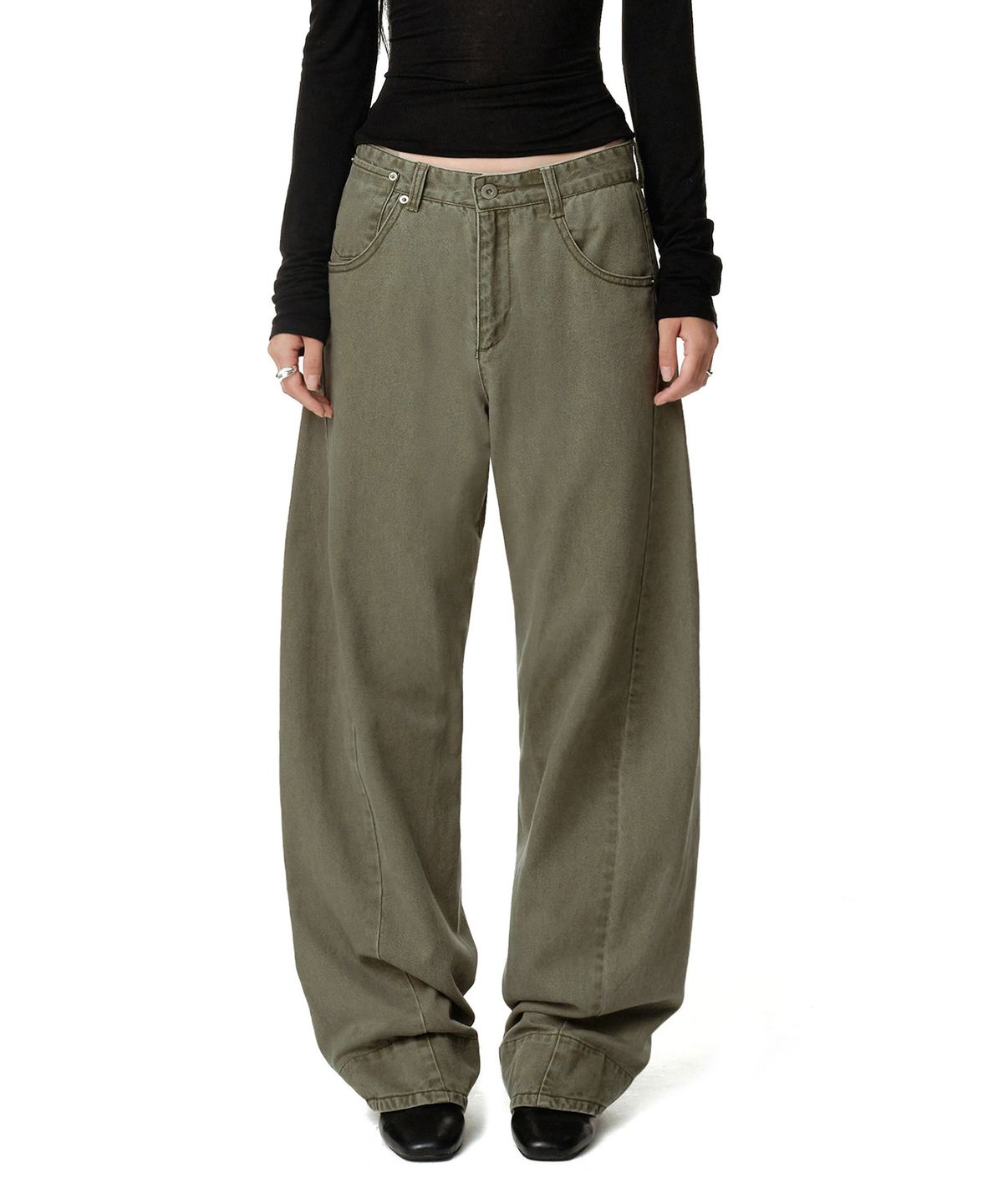 데케트 우먼(DECET WOMEN) Engineered Pants DCWPT033KHAKI