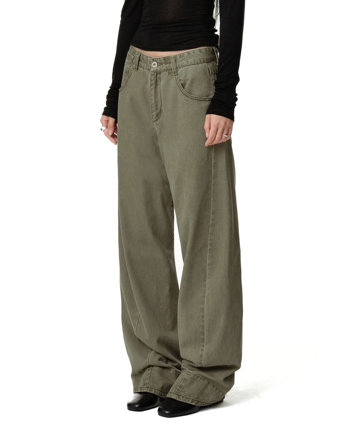 데케트 우먼(DECET WOMEN) Engineered Pants DCWPT033KHAKI