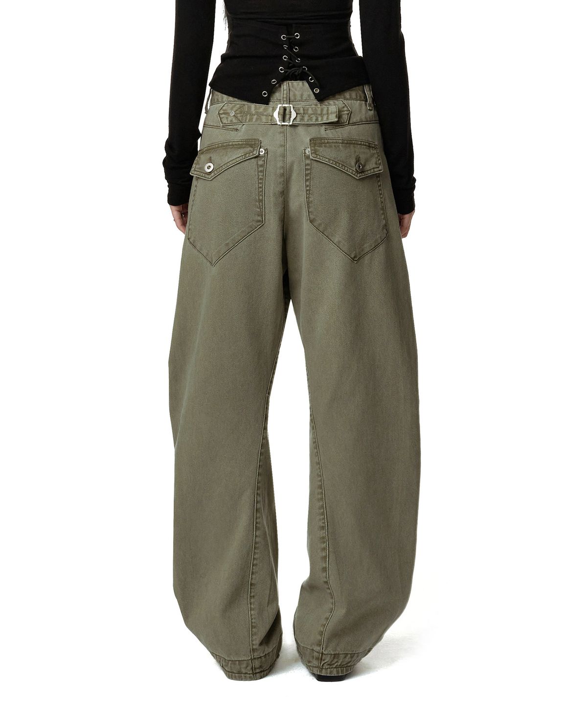 데케트 우먼(DECET WOMEN) Engineered Pants DCWPT033KHAKI