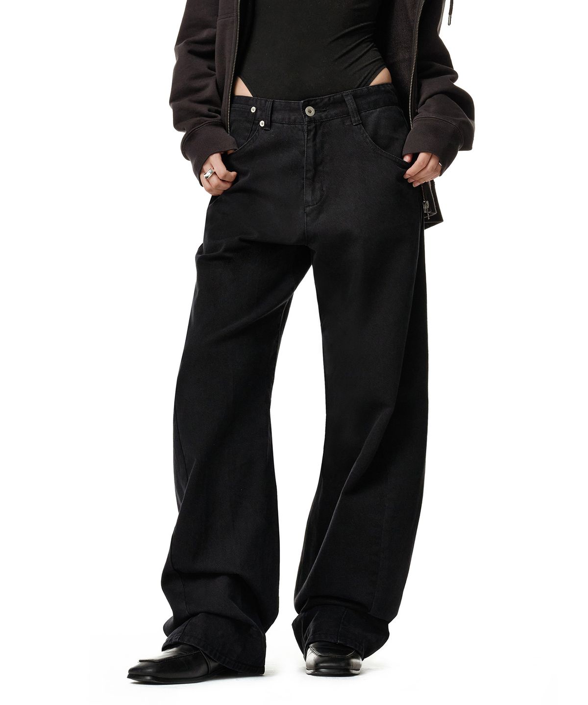 데케트 우먼(DECET WOMEN) Engineered Pants DCWPT033BLACKCT