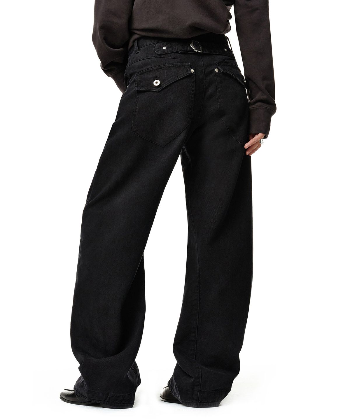 데케트 우먼(DECET WOMEN) Engineered Pants DCWPT033BLACKCT