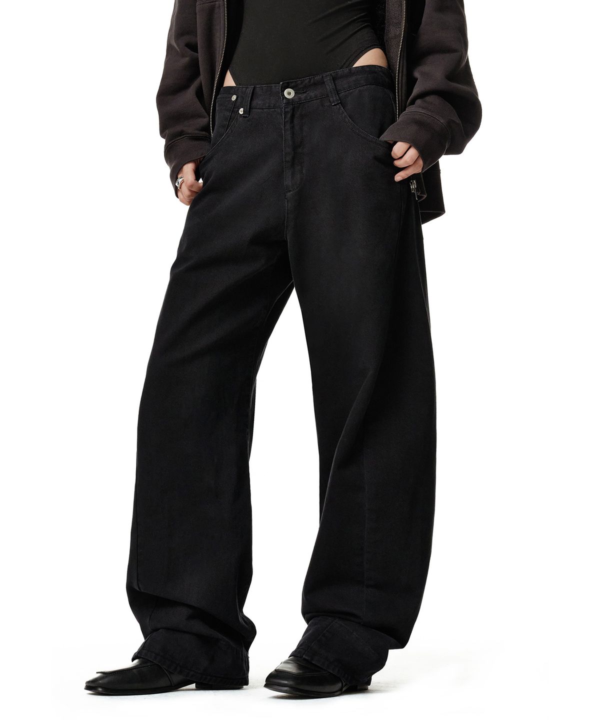 데케트 우먼(DECET WOMEN) Engineered Pants DCWPT033BLACKCT