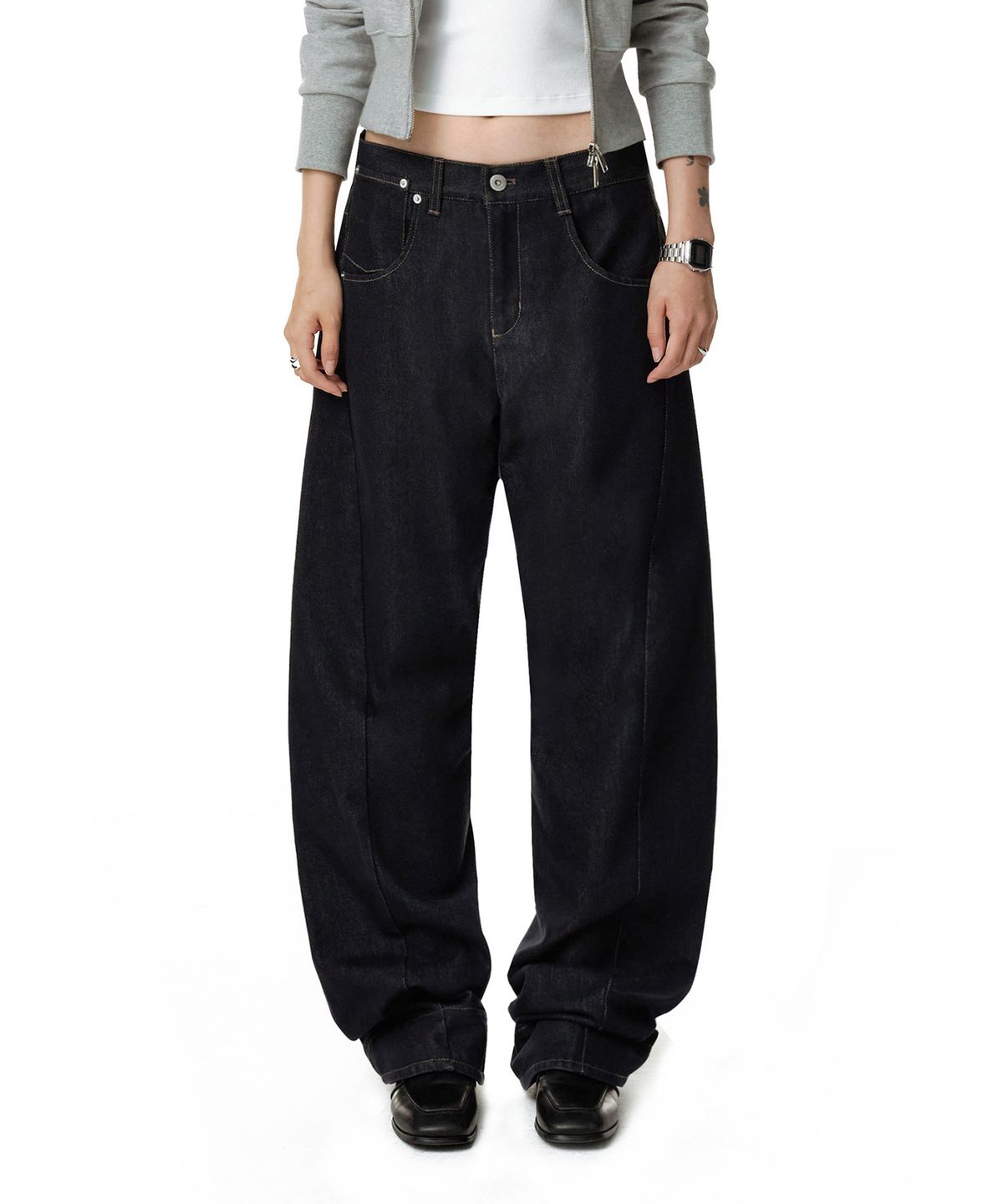 데케트 우먼(DECET WOMEN) Engineered Pants DCWPT033CPINDIGO