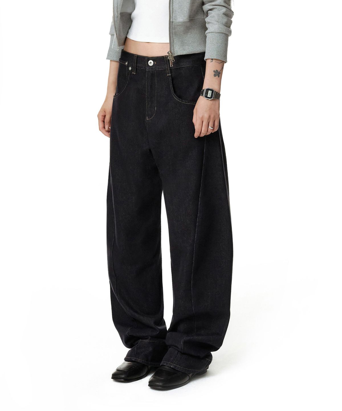 데케트 우먼(DECET WOMEN) Engineered Pants DCWPT033CPINDIGO