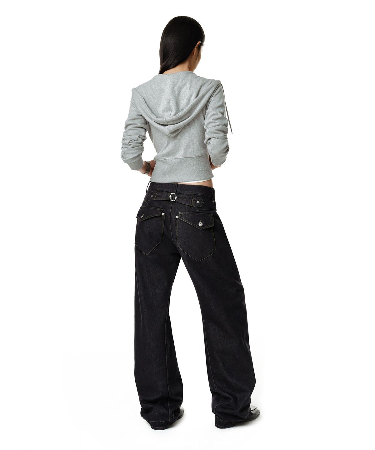 데케트 우먼(DECET WOMEN) Engineered Pants DCWPT033CPINDIGO