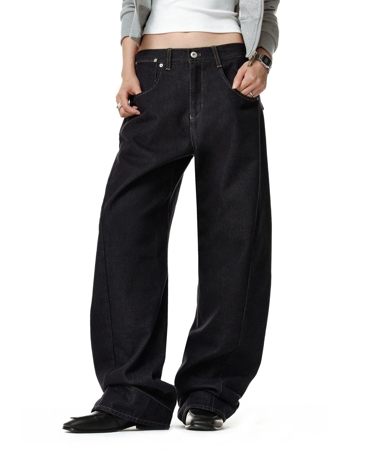 데케트 우먼(DECET WOMEN) Engineered Pants DCWPT033CPINDIGO