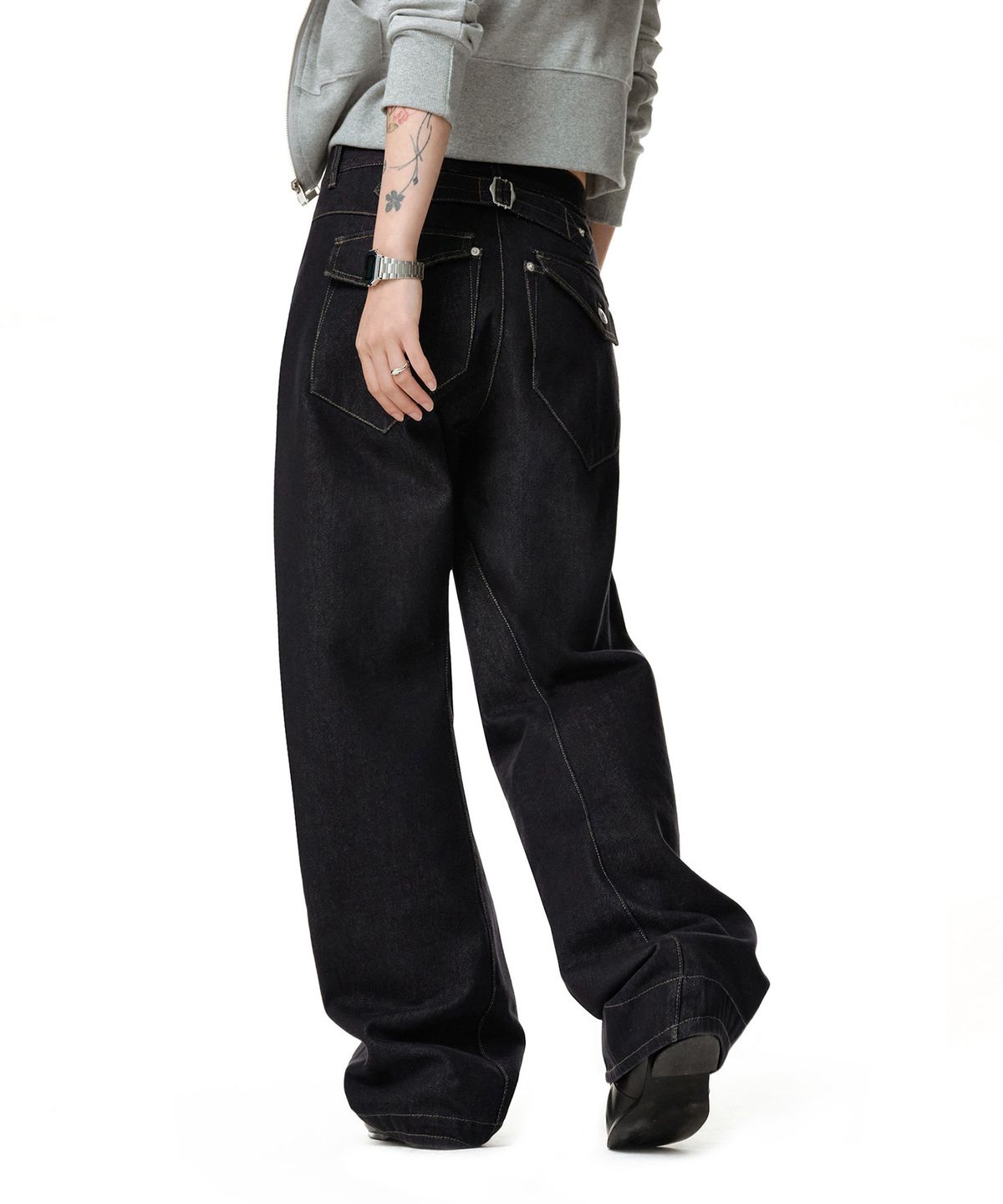 데케트 우먼(DECET WOMEN) Engineered Pants DCWPT033CPINDIGO