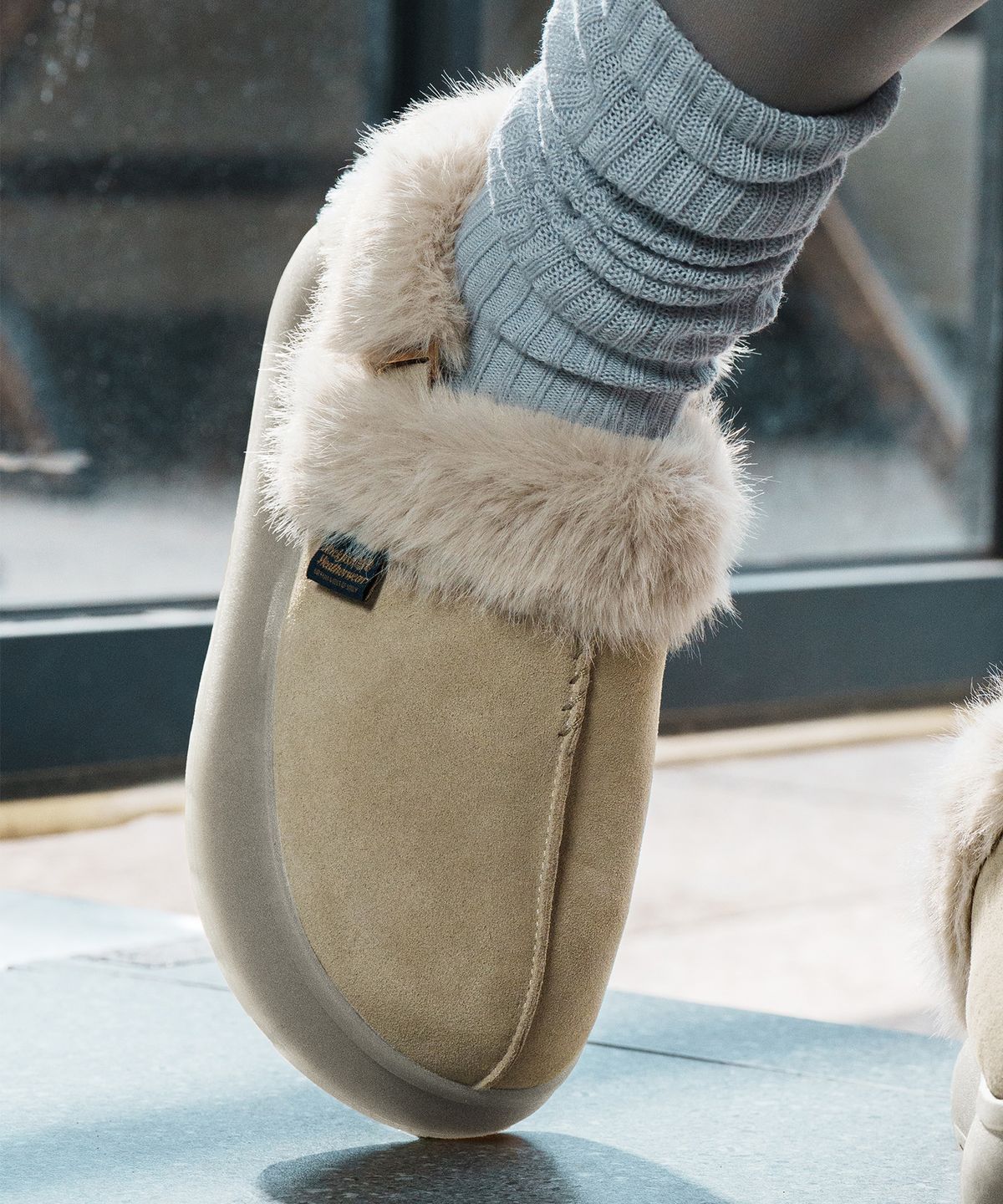락피쉬웨더웨어(ROCKFISH WEATHERWEAR) CLOUDY FUR SLINGBACKS - 7 colors