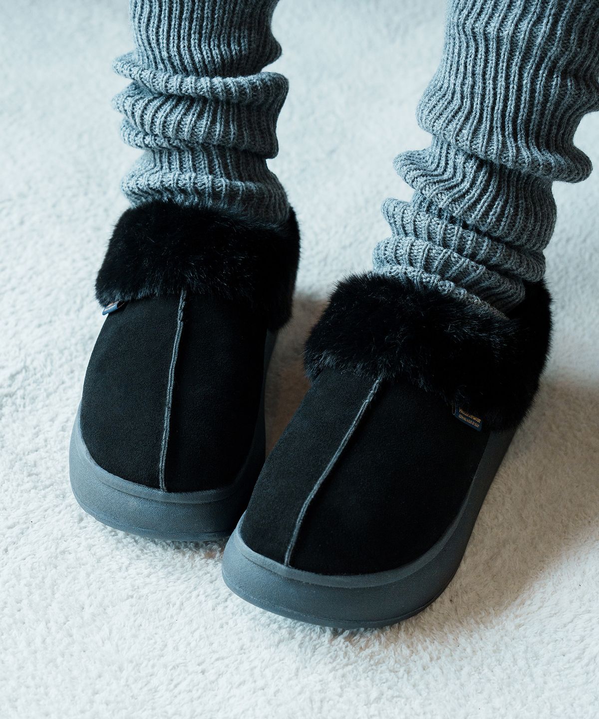 락피쉬웨더웨어(ROCKFISH WEATHERWEAR) CLOUDY FUR SLINGBACKS - 7 colors