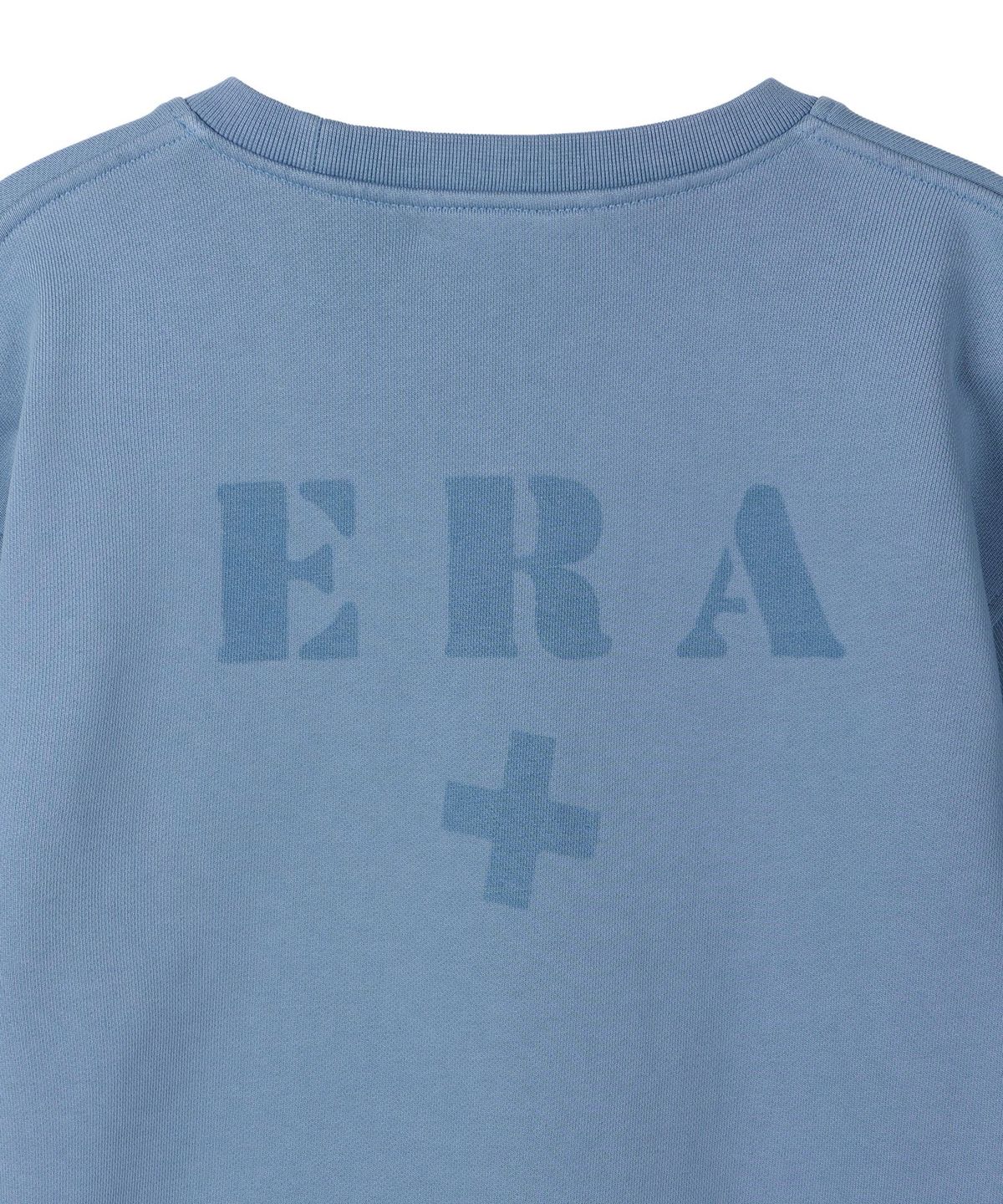 이알에이(ERA) UNISEX ERA RAW EDGE SWEATSHIRT - FADED BLUE