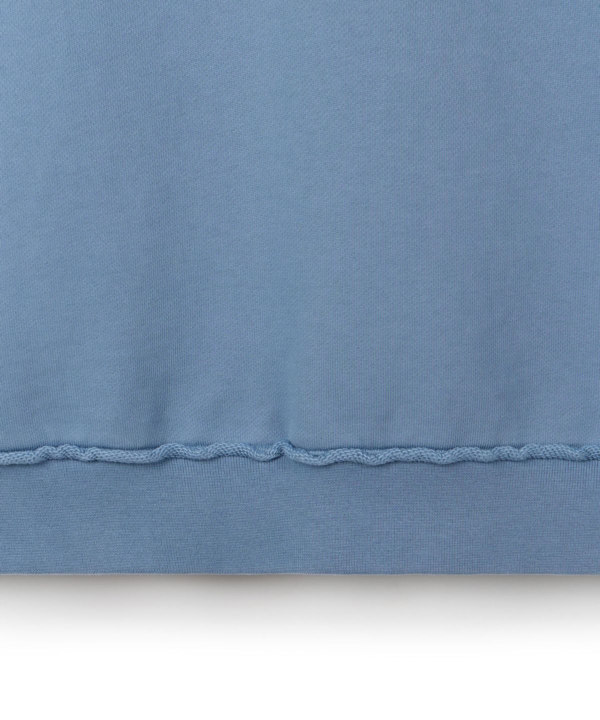 이알에이(ERA) UNISEX ERA RAW EDGE SWEATSHIRT - FADED BLUE