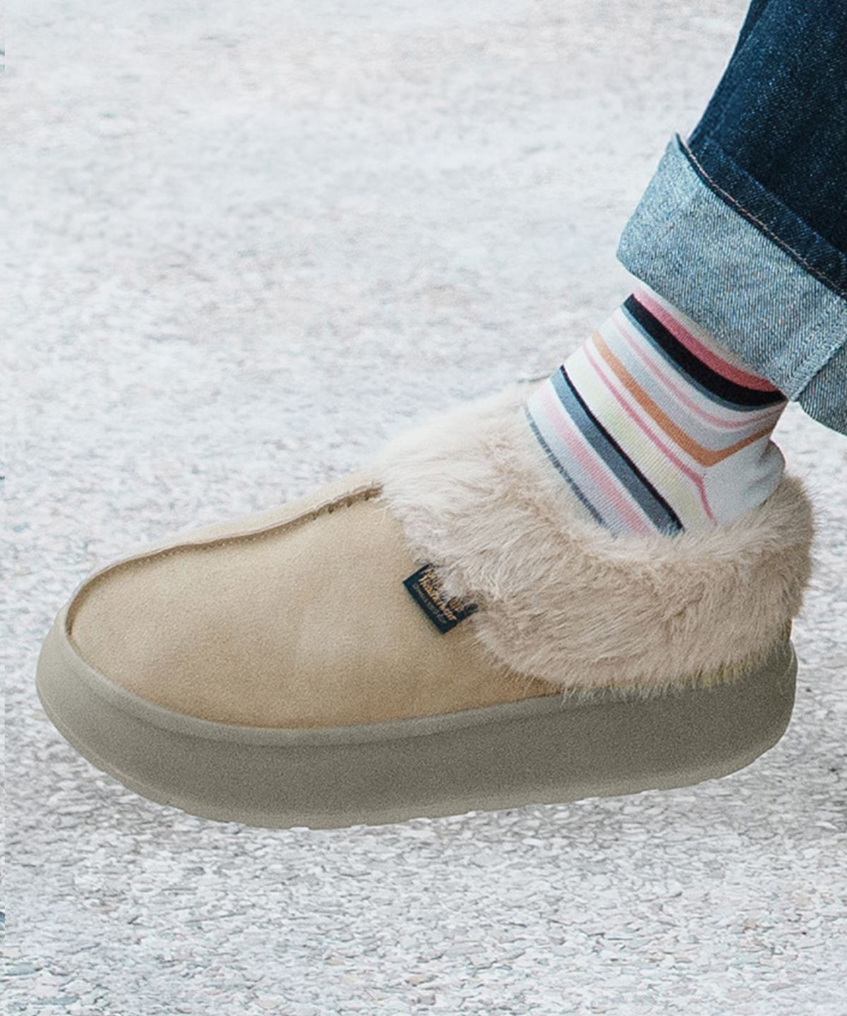 락피쉬웨더웨어(ROCKFISH WEATHERWEAR) CLOUDY FUR MULES - 7 colors