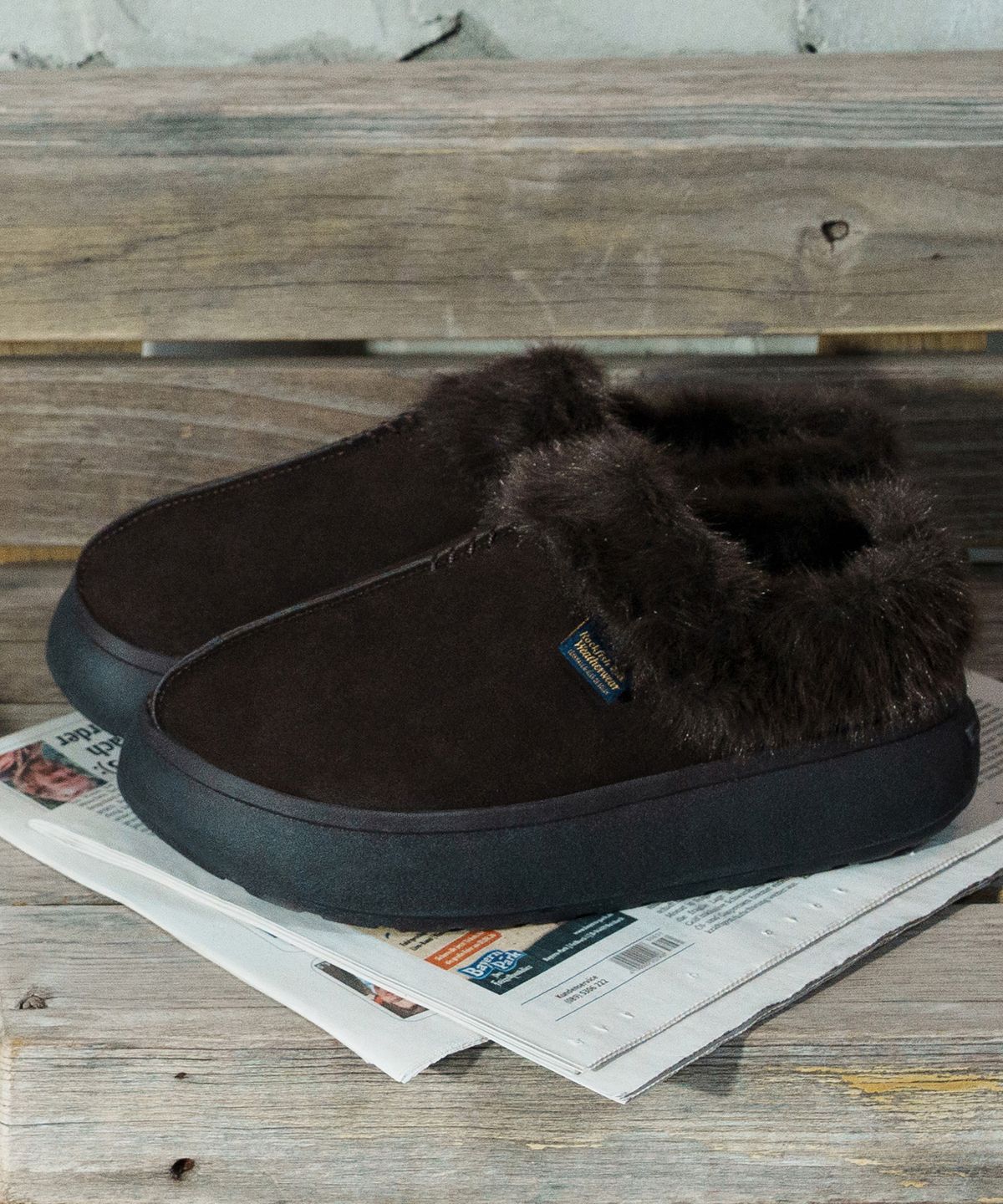 락피쉬웨더웨어(ROCKFISH WEATHERWEAR) CLOUDY FUR MULES - 7 colors