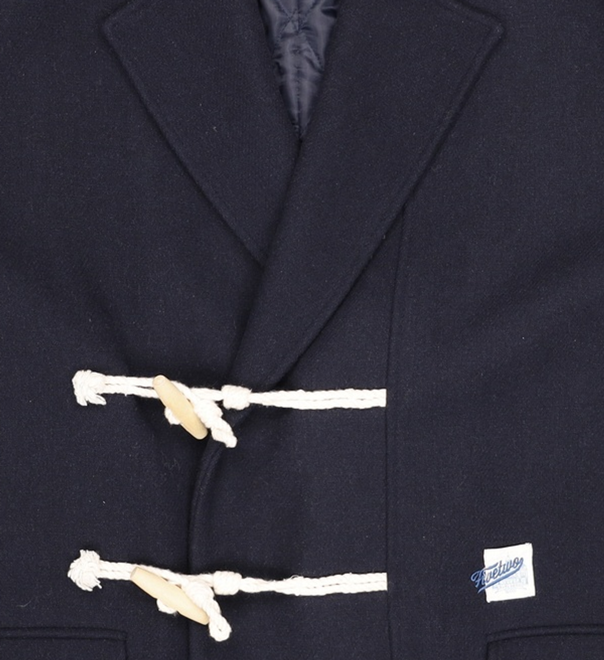 오아이오아이 컬렉션(OIOI COLLECTION) GRAND PALAIS LABEL WOOL COAT [NAVY] L