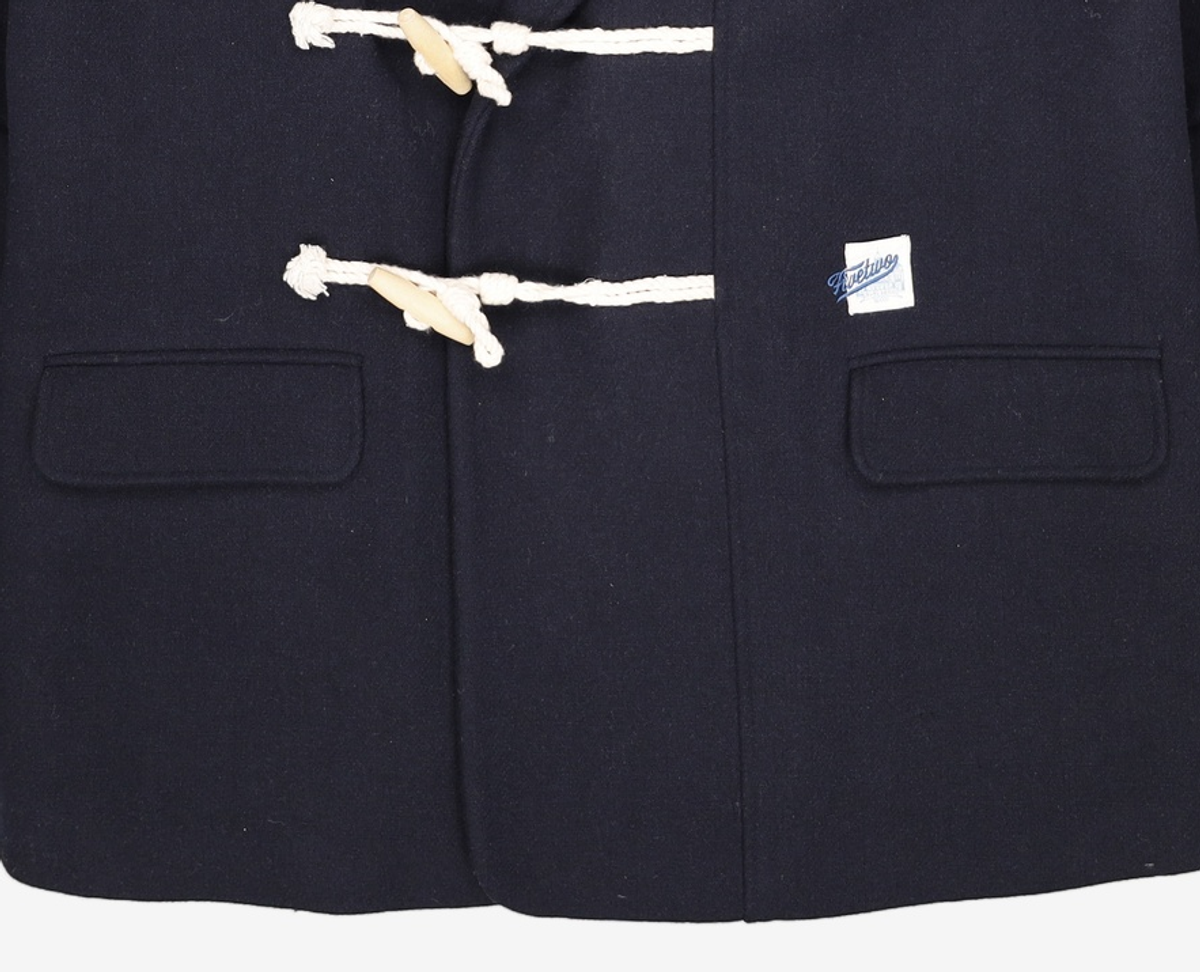 오아이오아이 컬렉션(OIOI COLLECTION) GRAND PALAIS LABEL WOOL COAT [NAVY] L