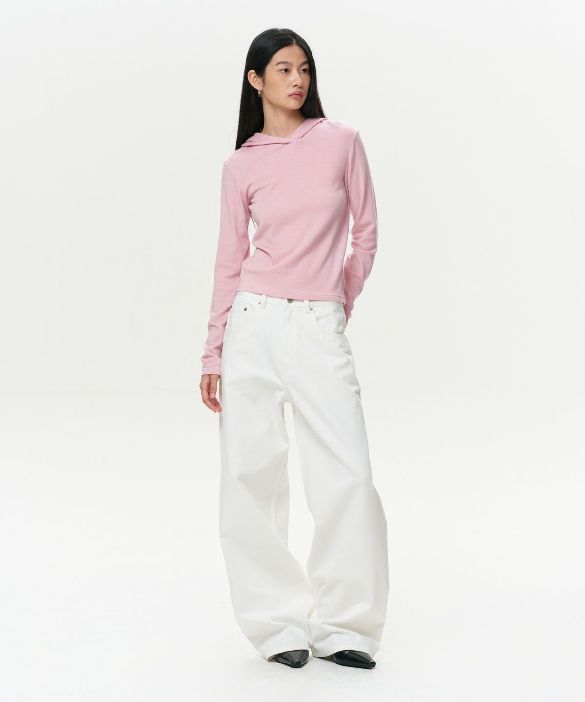 이알에이(ERA) WOMEN ERA JERSEY HOODED TOP - PINK