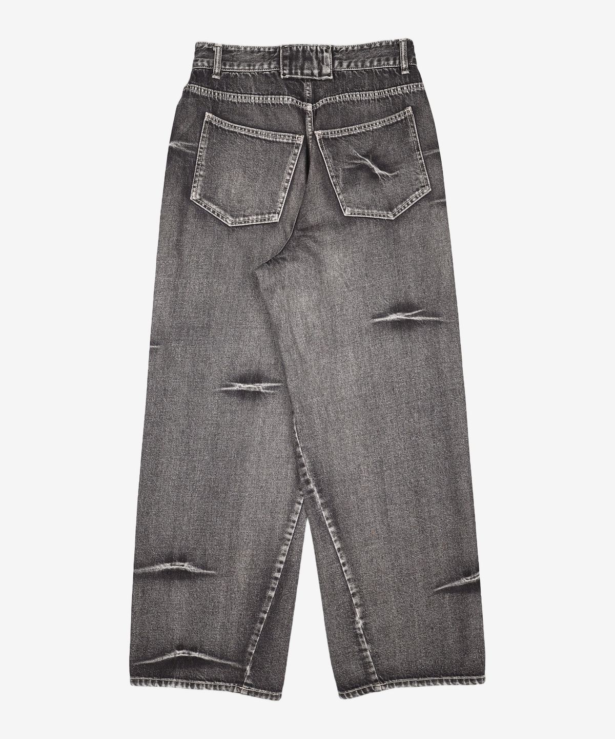 메종미네드(MAISON MINED) PINCH WIND DENIM PANTS BLACK 46