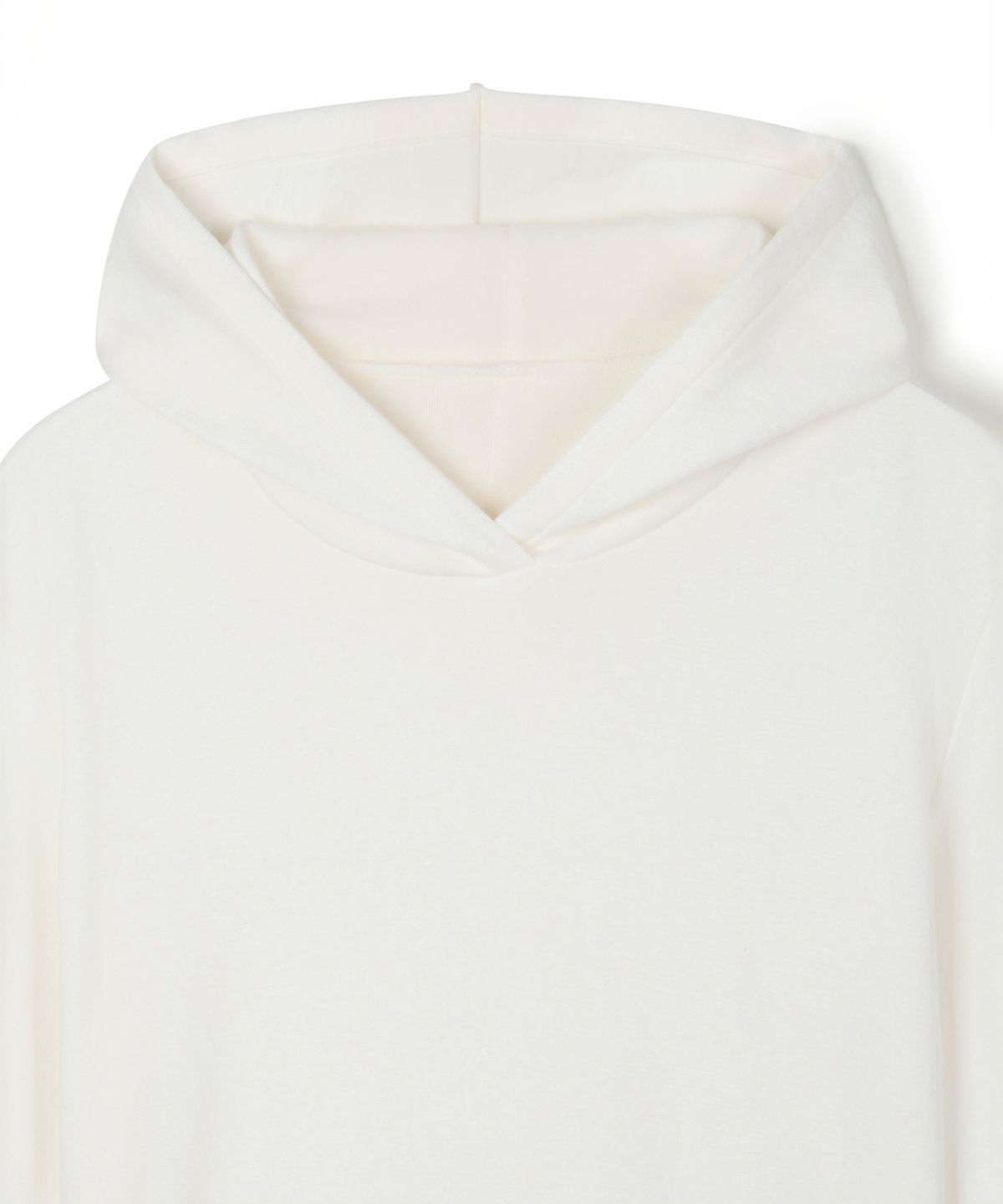 이알에이(ERA) WOMEN ERA JERSEY HOODED TOP - IVORY