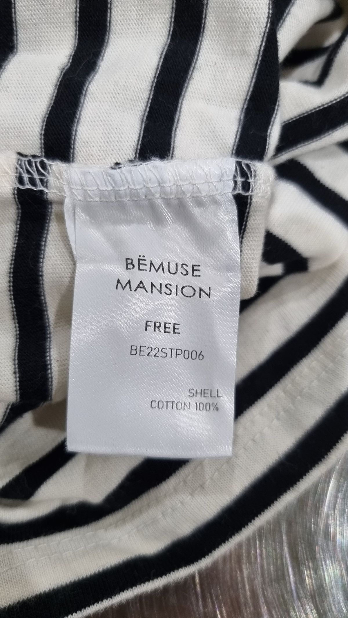 비뮤즈맨션(BEMUSE MANSION) 피케/카라 티셔츠 FREE
