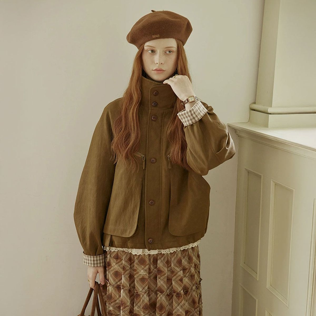 프라우드 마리(PROUD MARY) PM_Matte pocket jumper