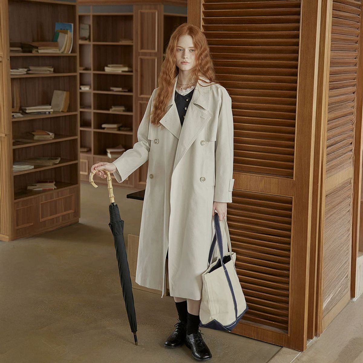 프라우드 마리(PROUD MARY) PM_Classic belted trench coat