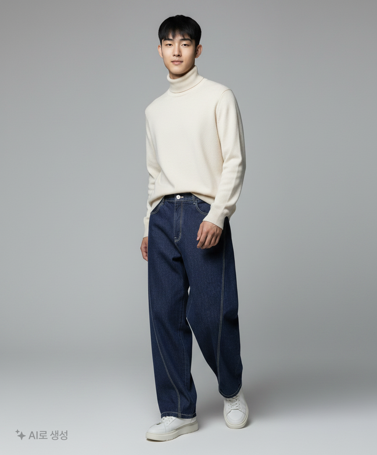 쿠어(COOR) 청/데님 팬츠 L