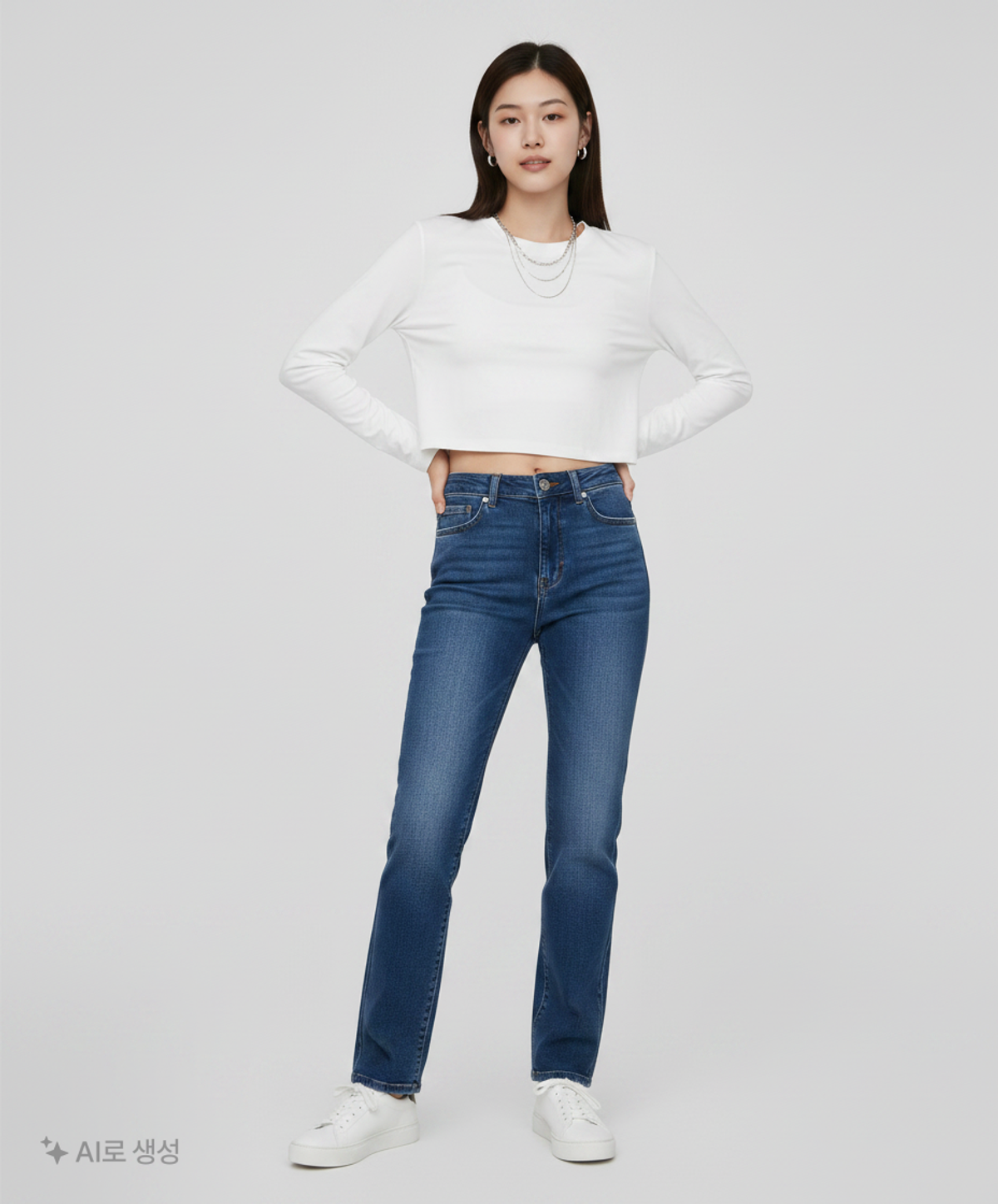 무신사 스탠다드(MUSINSA STANDARD) 긴소매 티셔츠 M
