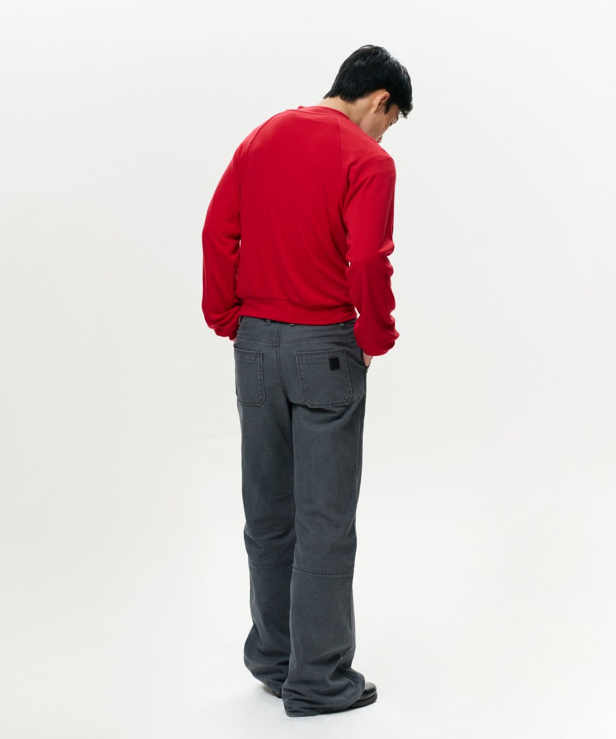 이알에이(ERA) MEN ERA RAGLAN JERSEY ZIP-UP - RUBY