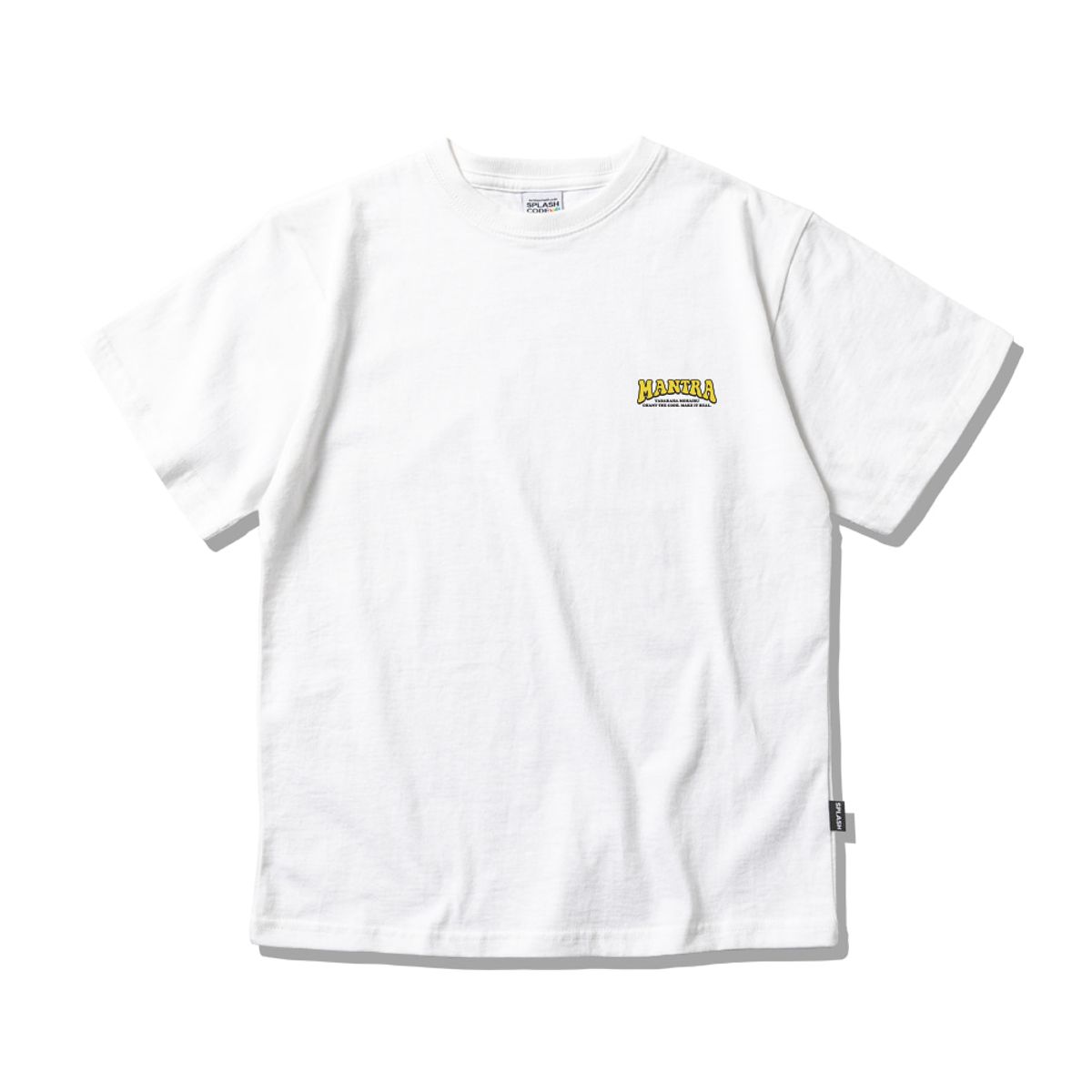 스플래시코드 키즈(SPLASHCODE KIDS) 키즈 반팔 티셔츠 화이트 - 만트라(Mantra)