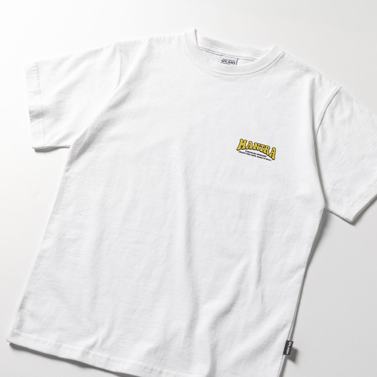 스플래시코드 키즈(SPLASHCODE KIDS) 키즈 반팔 티셔츠 화이트 - 만트라(Mantra)