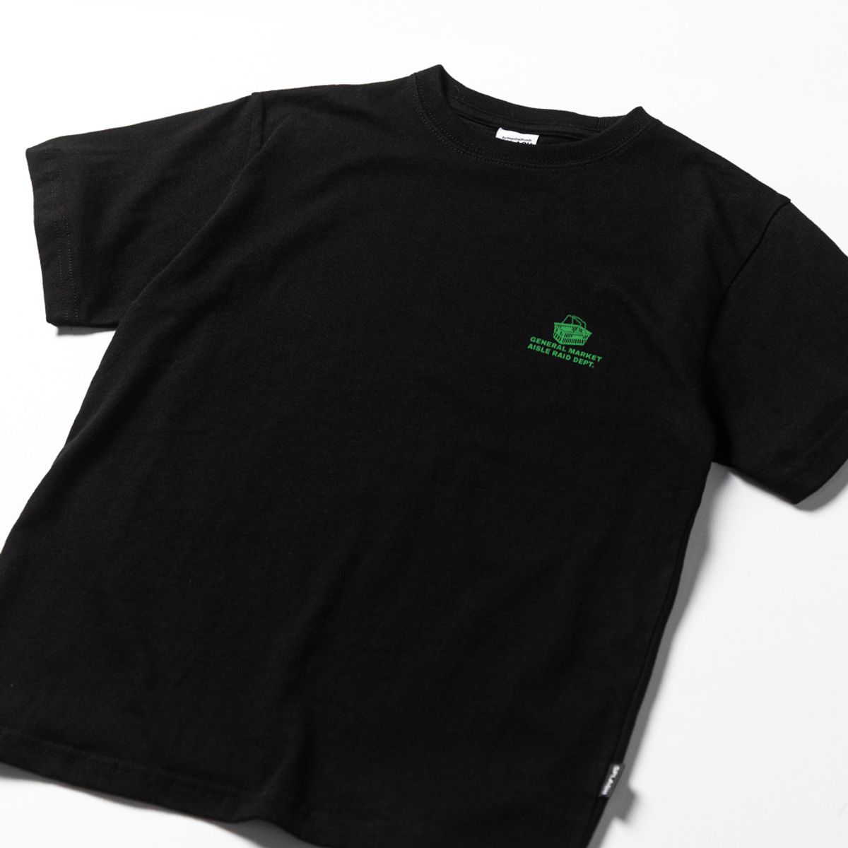 스플래시코드 키즈(SPLASHCODE KIDS) 키즈 반팔 티셔츠 블랙 - 마켓(Market)