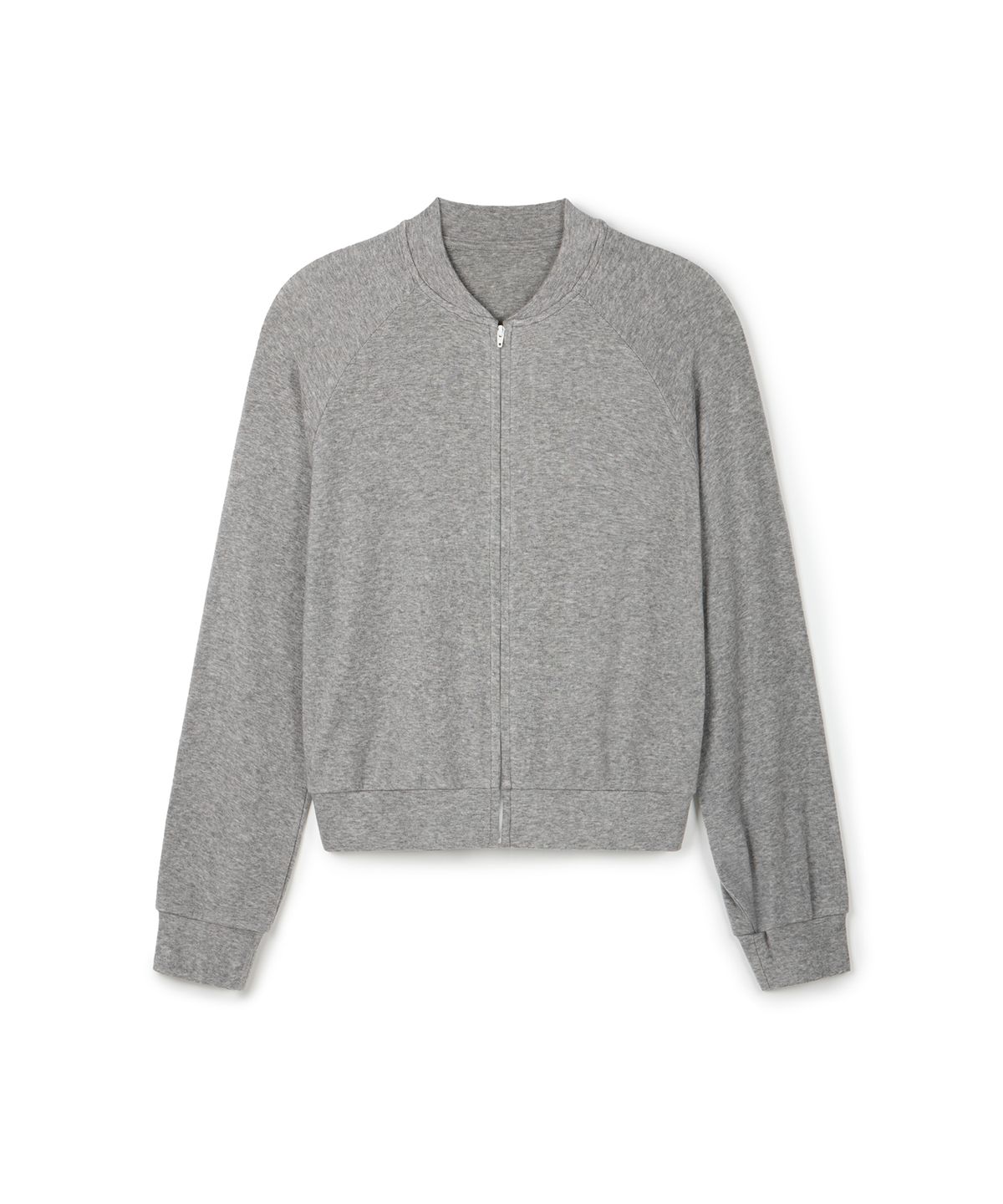 이알에이(ERA) MEN ERA RAGLAN JERSEY ZIP-UP - CLOUD